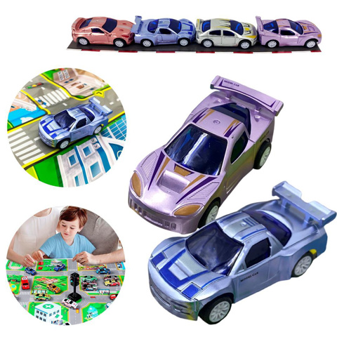 Imagen de Autos x 4 en tubo-29x5cm