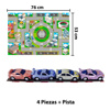 Imagen de Autos x 4 en tubo-29x5cm