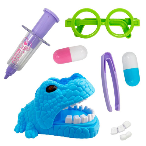 Imagen de Set doctor dinosaurio - blister 31X19cm