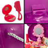 Imagen de Cartera conejo con set de maquillaje