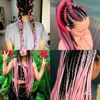 Imagen de Aplique de pelo sintetico trenzado californiana fantasia-col
