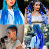 Imagen de Aplique de pelo sintetico trenzado californiana fantasia-col