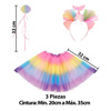 Imagen de Disfraz Infantil Tutu Diseño Arco Iris
