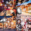 Imagen de Proyector led con imágenes y control remoto navidad