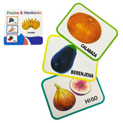 Imagen de Tarjetas de aprendizaje en español - Diseños temáticos surtidos