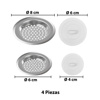 Imagen de Tapas para pileta-2 pc. en blister-7,5cm y 6cm.