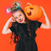 Imagen de Vincha Halloween calabaza bruja cotllón