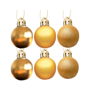 Imagen de Bola esfera de navidad 6 unidades