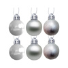 Imagen de Bola esfera de navidad 6 unidades