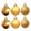 Imagen de Bola esfera de navidad 6 unidades
