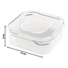 Imagen de Vianda con tapa para refrigerador-12x12x4,5cm