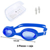 Imagen de Lentes de natacion en estuche-16x5cm.- 5 colores