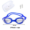 Imagen de Lentes de natacion en estuche-18x5,5cm.- 5 colores