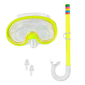 Imagen de Mascara de natacion con snorkel en blister- 32x13cm. 6 color