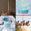Imagen de Velas de cumpleaños finas-largas x 10pc con base blister 13c