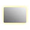 Imagen de Espejo de pared con luz LED regulable 3 colores - 80cmx60cm