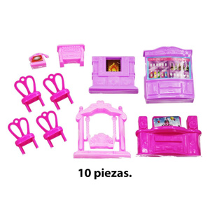 Imagen de Muebles para muñecas  Accesorios de Juguetes para muñecas - Surtidos