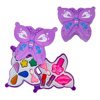 Imagen de Petaca infantil mariposa-2 pisos en caja 24x24cm.