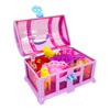 Imagen de Cofre del tesoro C/U con accesorios-11,5x7,5cm.-3 colores