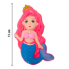 Imagen de Petaca infantil sirena 3 pisos en caja visora 24x22cm.