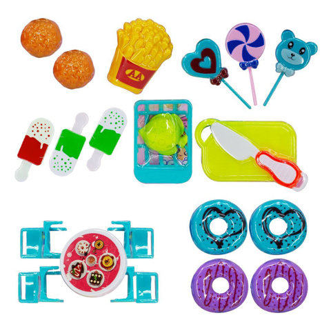 Imagen de Cocina juguete accesorios-paletas en blister - 43x31cm.