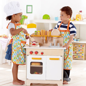 Imagen de Cocina juguete accesorios-anafe en blister - 43x31cm.
