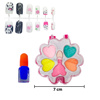 Imagen de Set de belleza C/U infantil ostra-con uñas en blister 12X18c
