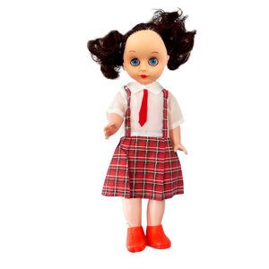 Imagen de Muñeca con pelo-ropa en bolsa-28x10cm.