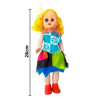 Imagen de Muñeca con pelo-ropa en bolsa-26x11cm.
