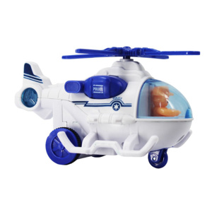 Imagen de Helicoptero a friccion C/U 12x7cm.