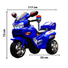 Imagen de Moto a batería con baliza Luces música MP3