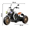 Imagen de Moto batería 3 ruedas con luz y sonido