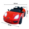 Imagen de Auto a bateria tipo convertible con luz y sonido