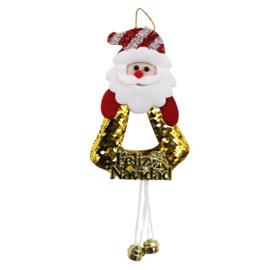 Imagen de Adorno colgante con cascabeles navidad