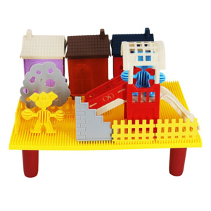 Imagen de Bloques para armar - piezas accesorios- en bolsa- 20x24cm.