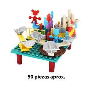 Imagen de Bloques para armar en bolsa - 20x24cm.