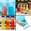 Imagen de Botella cuadrada transparente con tapa dispensadora 1,5lts