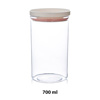 Imagen de Tarro de plástico con tapa hermética  700 ml