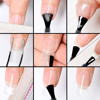 Imagen de Láminas de fibra de vidrio para extensión de uñas
