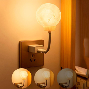 Imagen de Lampara veladora Luna USB