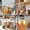 Imagen de Frasco recipiente hermético con tapa Capacidad 2,3 Lts.