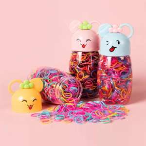 Imagen de Bandas elasticas para pelo multicolor
