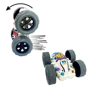 Imagen de Auto a friccion ruedas anchas C/U-7,5x7cm-4 colores
