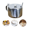 Imagen de Azucarero con tapa y cuchara en acero inox