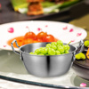 Imagen de Bowl redondo plateado con asas Acero inox