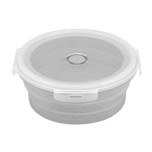 Imagen de Recipiente Plegable en silicona con tapa hermética