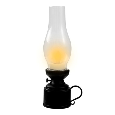 Imagen de Vela a pila tipo farol con tubo 24x6,5cm.