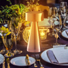 Imagen de Lampara de mesa Led USB Plateada