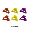 Imagen de Pinzas para cabello Ushas  x  6 unidades-  Surtidas