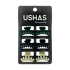 Imagen de Pinza para cabello Ushas x 6 unidades - Surtidas